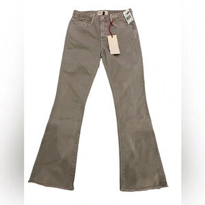 NWT DRIFTWOOD Roxy Olive Green Boot Cut Jeans